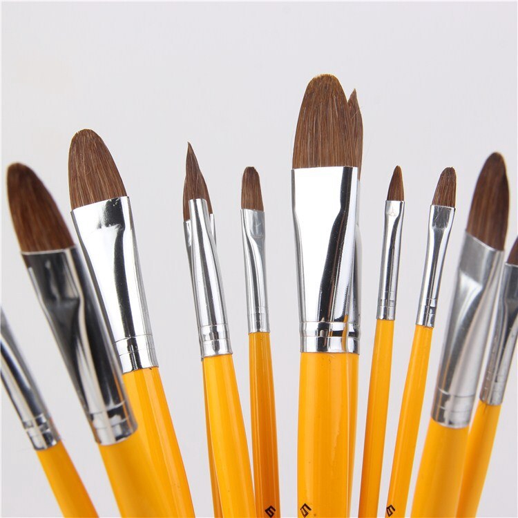 10 Gancho Pluma Dibujo Dibujo Dibujo Borde Traje Triángulo Varilla Nailon Pintura Pluma Detalle