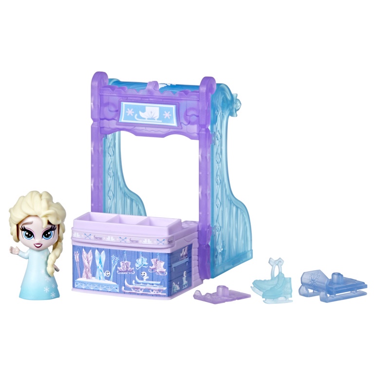 Disney's Frozen Twirlabouts Series 2 Elsa Sled to Shop Playset ...
