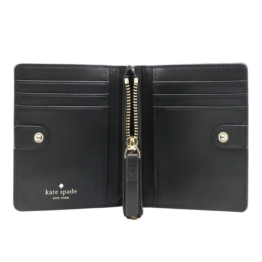 SALE Kate Spade Larchmont Avenue Small Shawn Wallet Black Shopee Philippines