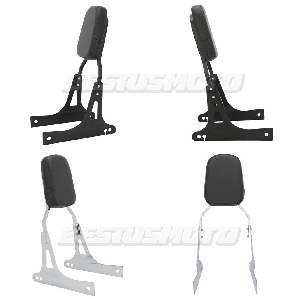Motorcycle Passenger Backrest Sissy Bar For Harley Dyna Super Glide FXD