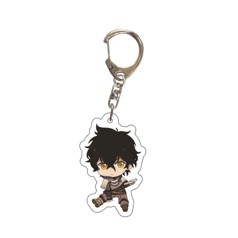 YGT Anime Black Clover Asta Character Keychain Cosplay Acrylic Pendant ...