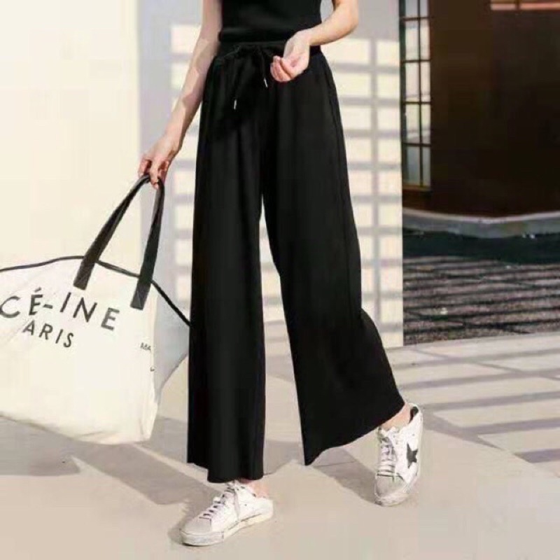 Korea fashion plain square pants (9209) | Shopee Philippines