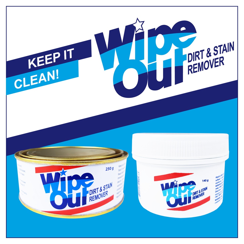 Wipe Out Dirt And Stain Grease Remover 145 Grams 250 Grams Original ...