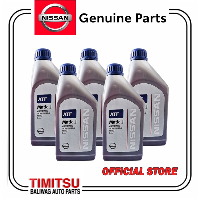 NISSAN MATIC J TRANSMISSION FLUID BUNDLE OF 5 LITERS | Shopee Philippines