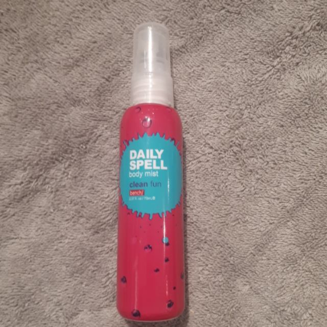 BENCH DAILY SPELL ( body mist ) Shopee Philippines