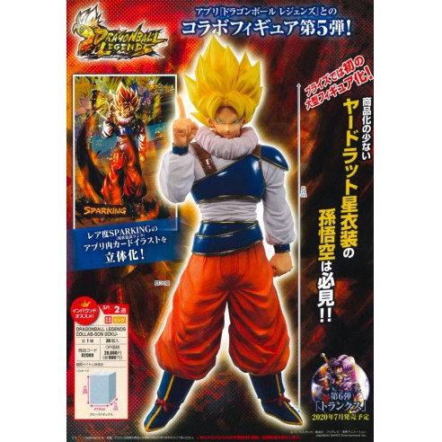 [Japan Imports] Gold Toei Sticker Dragon Ball Legends Collab Super ...