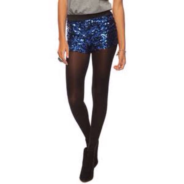 Glitter shorts forever store 21