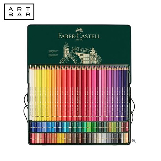 Faber Castell Colored Pencil Classic 110011 120 Colors Polychromos Metal Case Art Bar PH