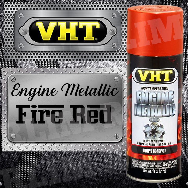 VHT Engine Metallic FIRE RED Spray Paint Spraypaint | Shopee Philippines