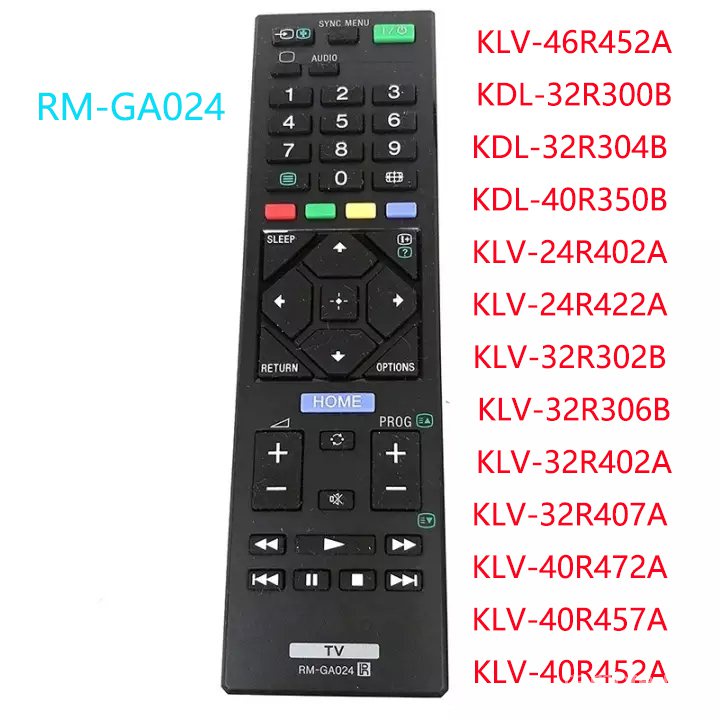 NEW Original FOR SONY TV Remote Control RM-GA024 RM-ED