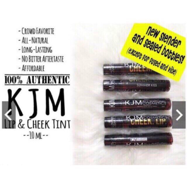 Share Favorite (44) KJM lips& cheek tint Shopee Philippines