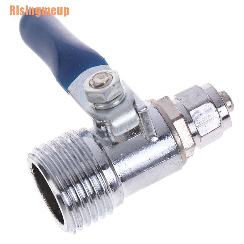 Risingmeup（~） 1/2''-1/4'' RO Feed Filter Water Adapter Ball Valve Tap ...