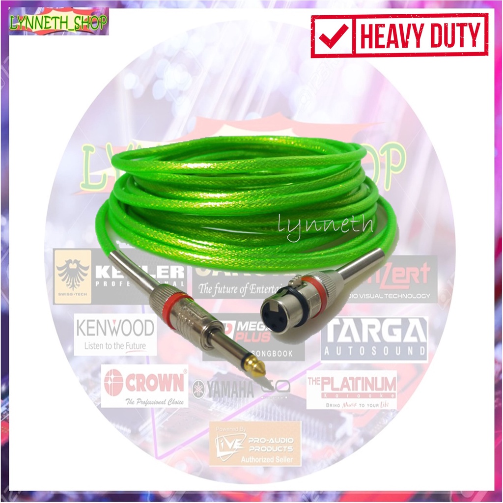 Microphone Wire 10 meters heavy duty Wire Transparent Wire Shopee Philippines