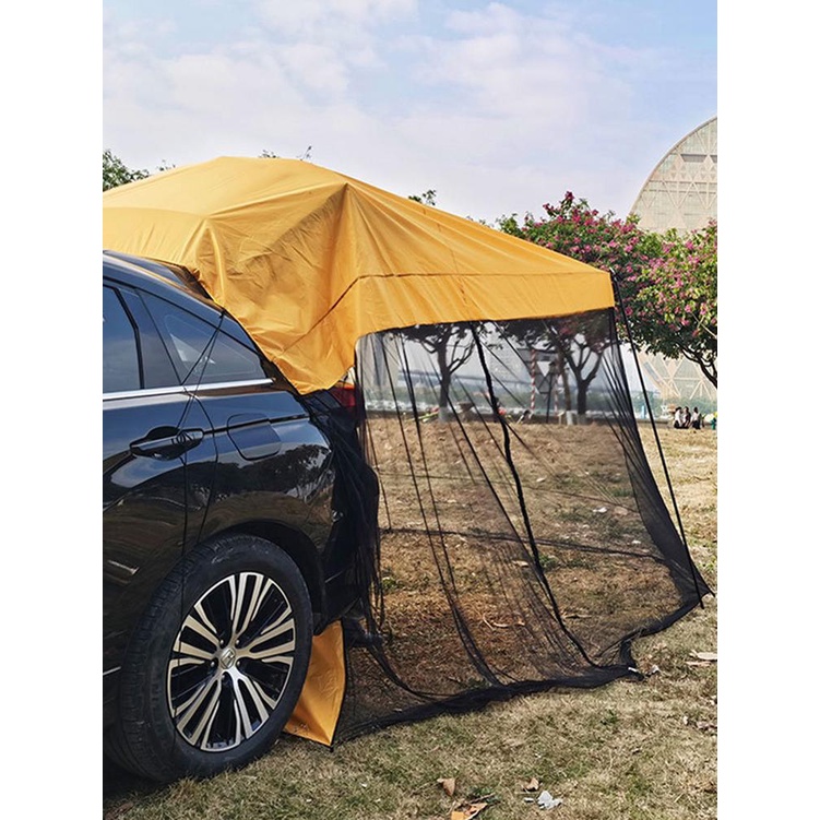 Car Rear Extension Sunshade Tent Vehicle Trunk Side Awning SUV Off-road MPV  Car Side Canopy Camping