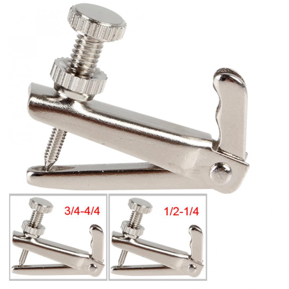 1/4-1/2 & 3/4-4/4 Violin Silver String Fine Adjuster Tuners | Shopee ...