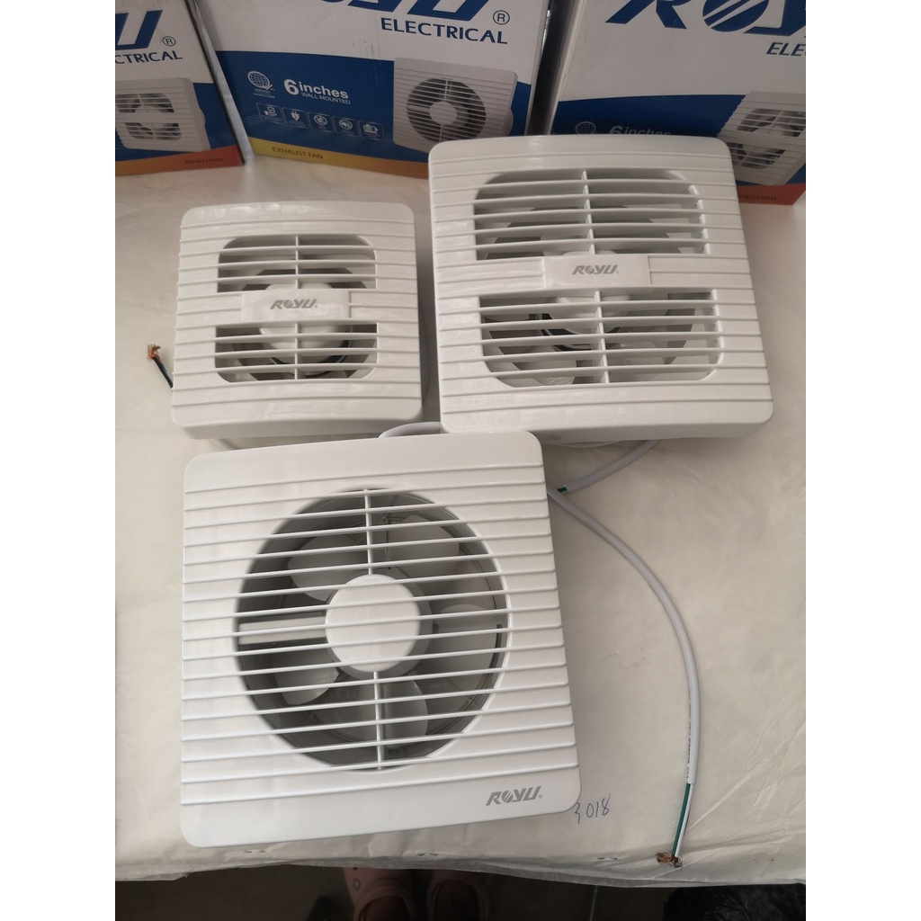 exhaust fan wall mounted royu brand 4" 6"ventilating extractor fan high
