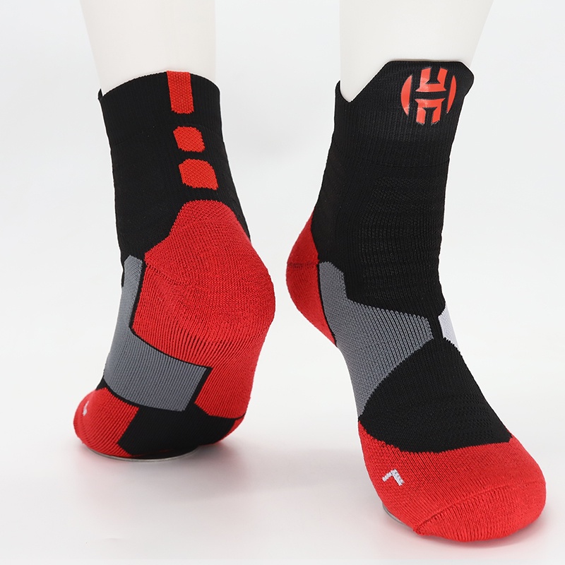 James harden Hyper Elite Socks NBA Sports Socks Towel Bottom