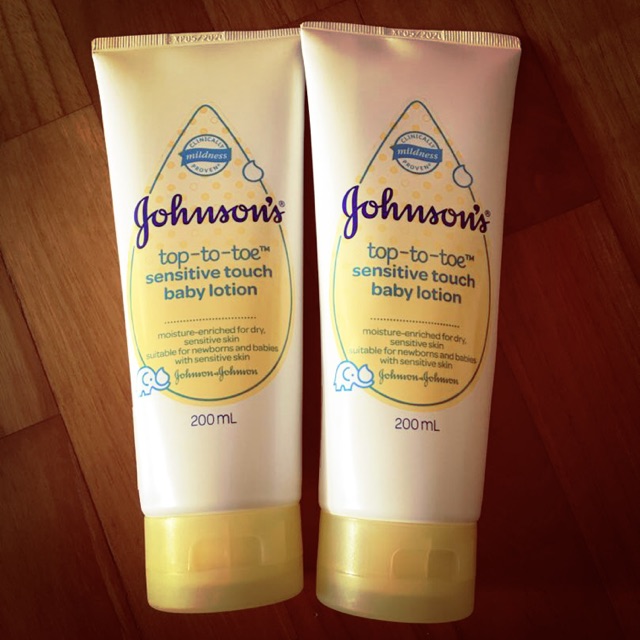 Johnson's top to toe 2024 lotion