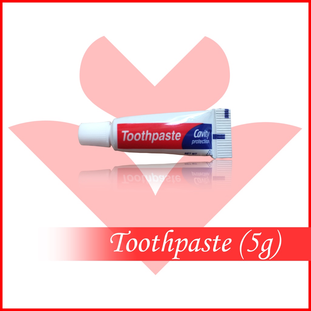 Hotel Toothpaste 5grams (10pcs per pack) | Shopee Philippines