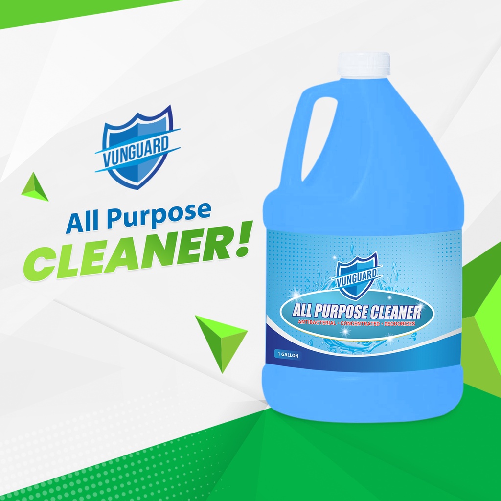 VUNGUARD ALL PURPOSE CLEANER 1 GALLON FREE DLC 250ML | Shopee Philippines