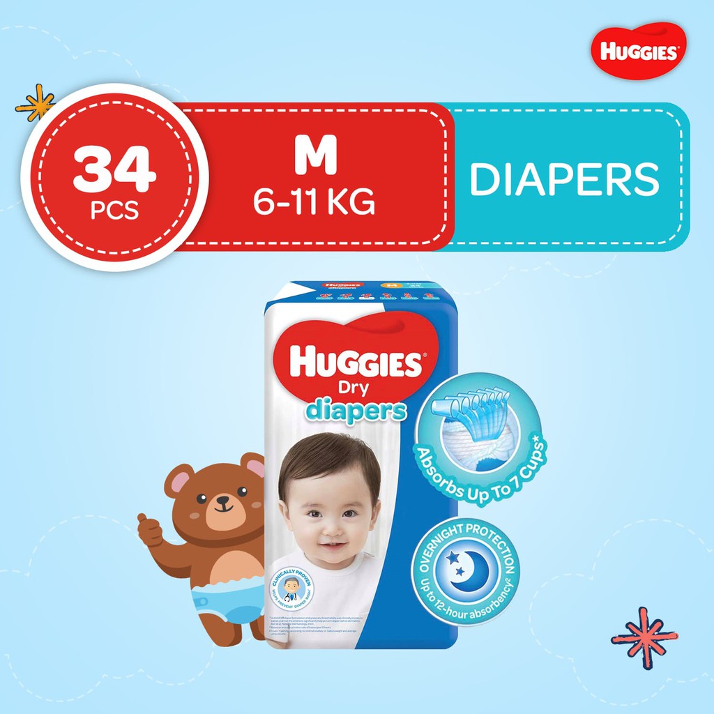 Huggies dry store diapers small price