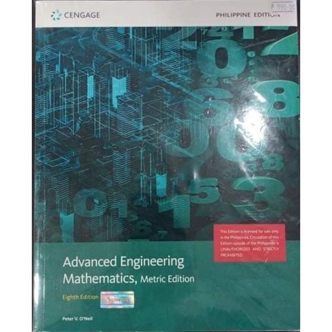 Advanced Engineering Mathematics, Metric Edition 8th Edition By. Peter ...