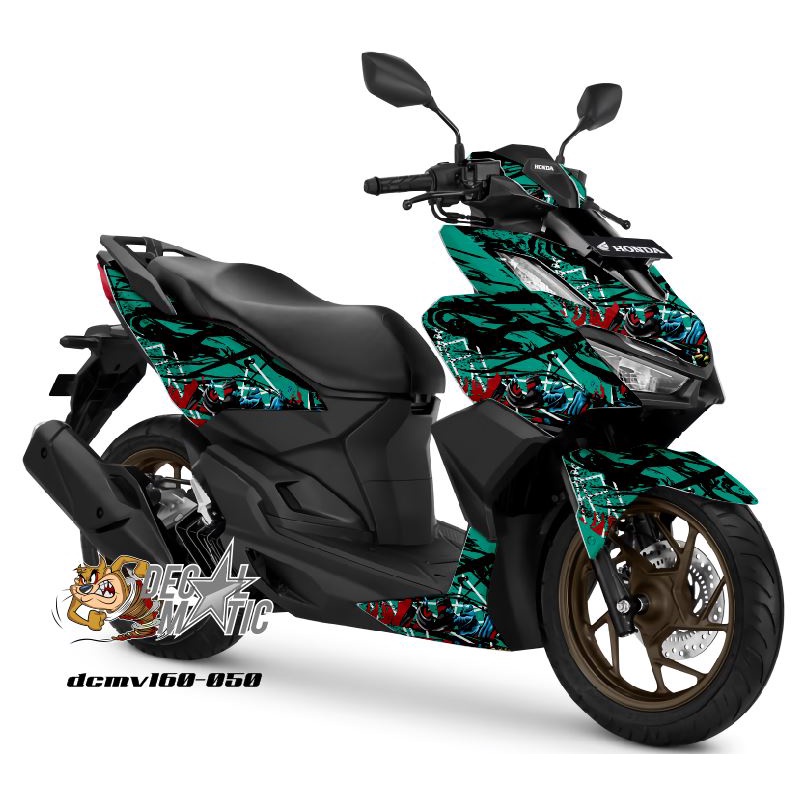 Decal Sticker Full Body Vario 160 New Honda Click 160 Graphic 50-56 ...