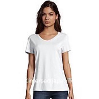 Hanes Women's Nano-T V-Neck T-Shirt 