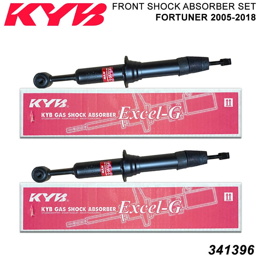 KYB FRONT SHOCK ABSORBER (SET) Toyota Fortuner 2005-2018 Part No ...