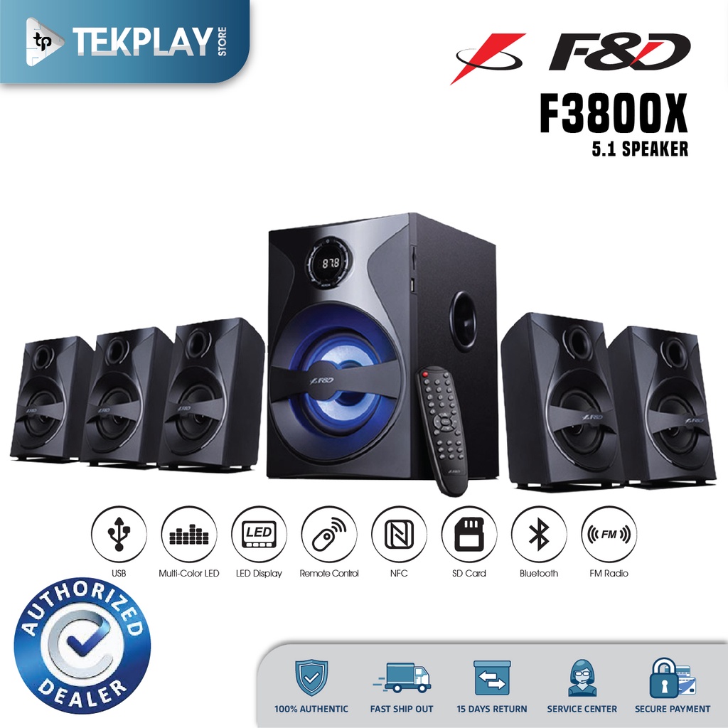 F&d best sale f3800x specification