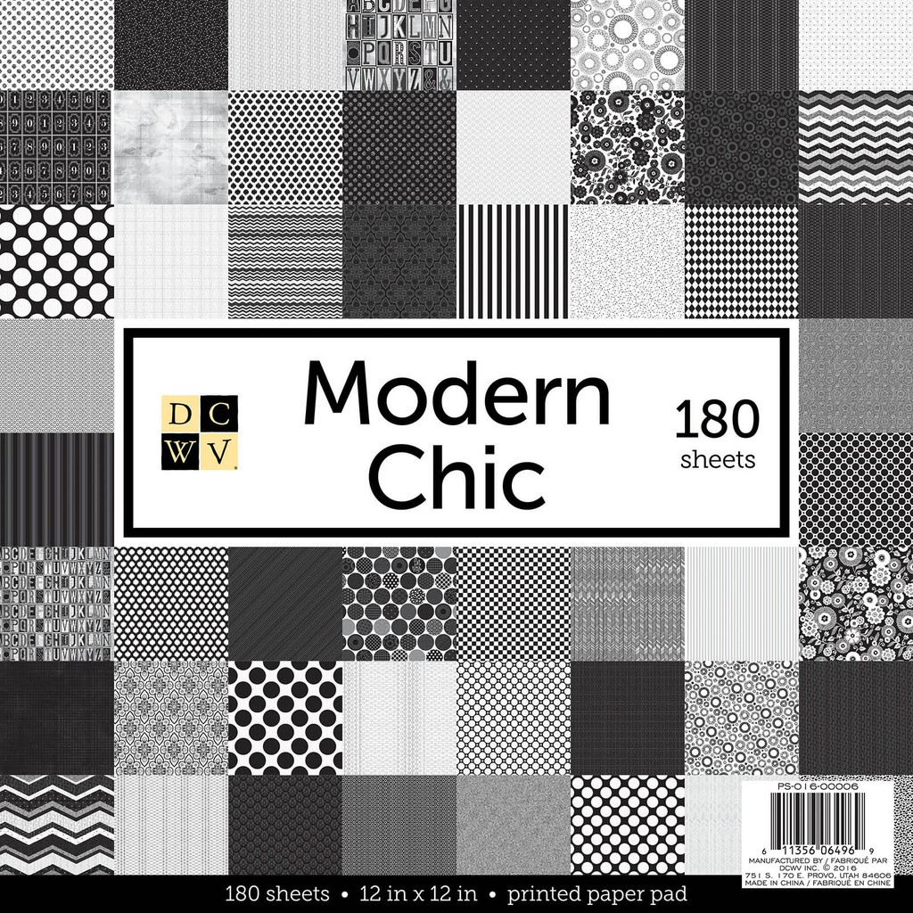 Modern Chic Stack Paper Pad 12″ x 12″ | Shopee Philippines