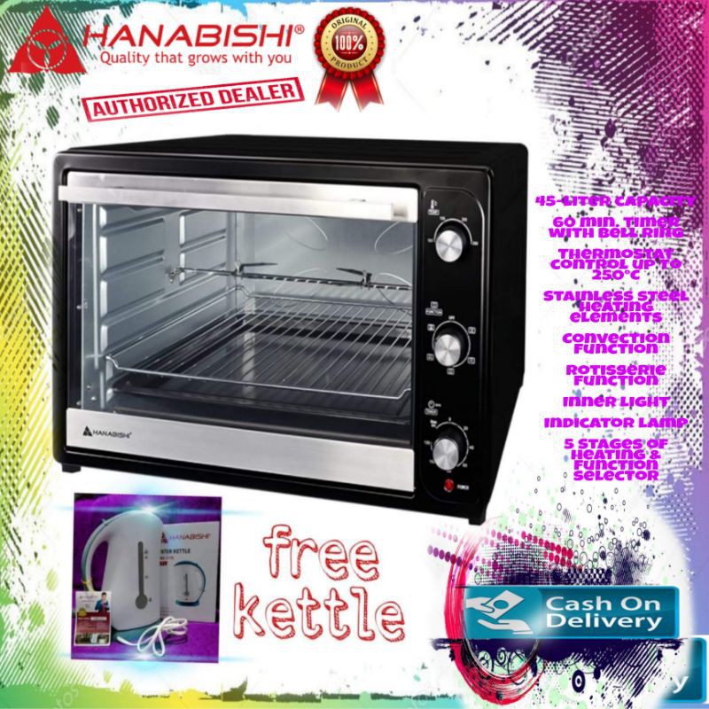 Hanabishi electric oven online