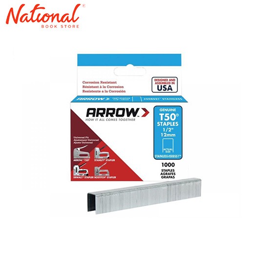 Tacker Wire 1/2 T50 Tacker Wire 1/2 T50 National Book Store | Shopee ...