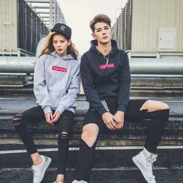 Hoodie hot sale couple shopee