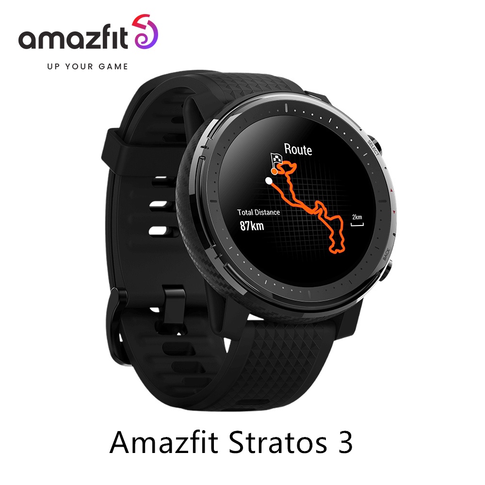 English version Amazfit Stratos 3 smart watch Ready stock new original sports huami 3 watch sports watch swimming 5ATM Shopee Philippines