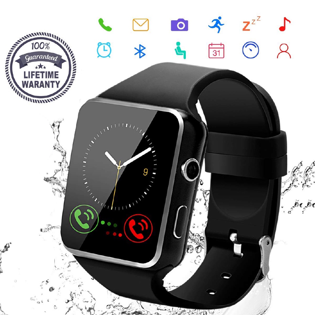 X6 curved screen bluetooth smart online watch