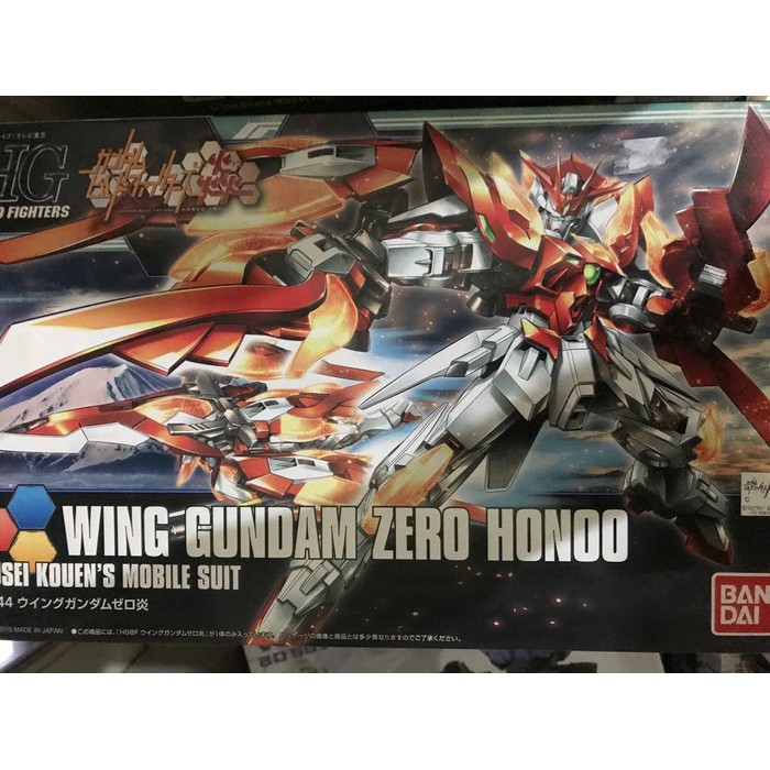 Hg Wing Gundam Zero Hono Bandai | Shopee Philippines