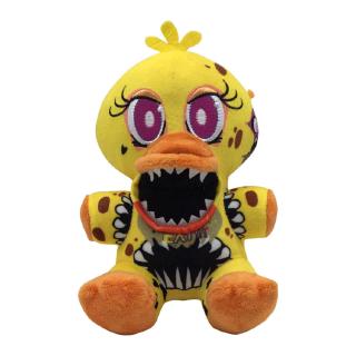 ❖1pcs FNAF Plush Toys 18cm Five Nights At Freddy's 4 Freddy Bear Chica  Bonnie Foxy Plush Keychain Pe