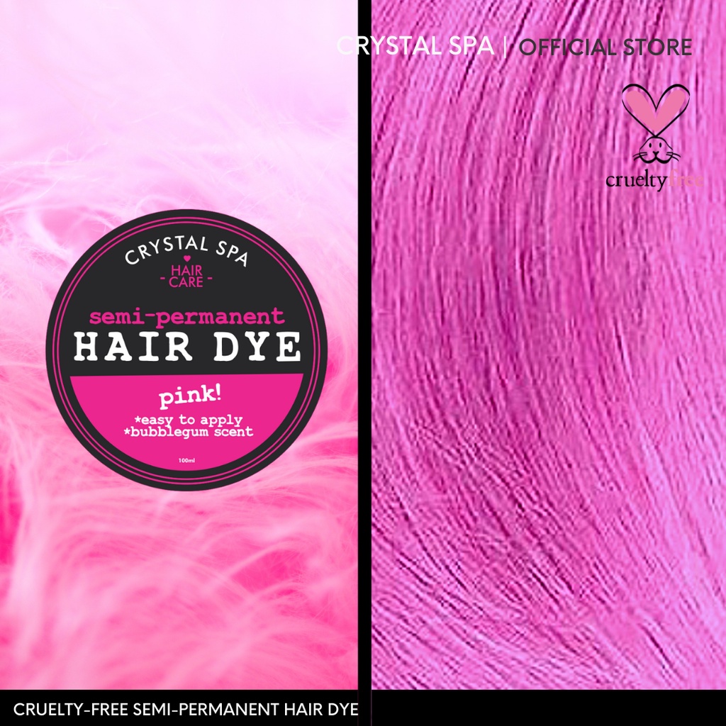 pink-hair-jam-conditioner-base-semi-permanent-hair-dye-temporary-hair