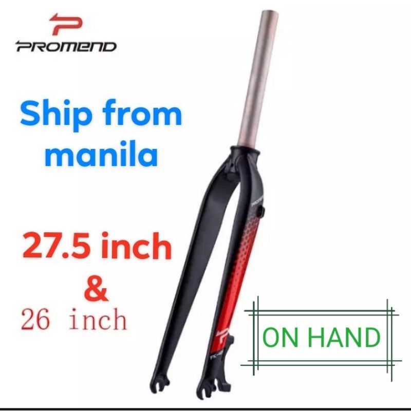 thumbnail image 2 of BUCKLOS Mountain Bike Rigid Fork 26 27.5 29 Inch 1-1/8" Threadless 2 of 12