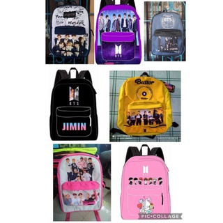 Bangalore Ready Stock SAKpop BTS Bangtan Boys Casual Backpack Daypack  Laptop Bag School Bag Bookbag Shoulder