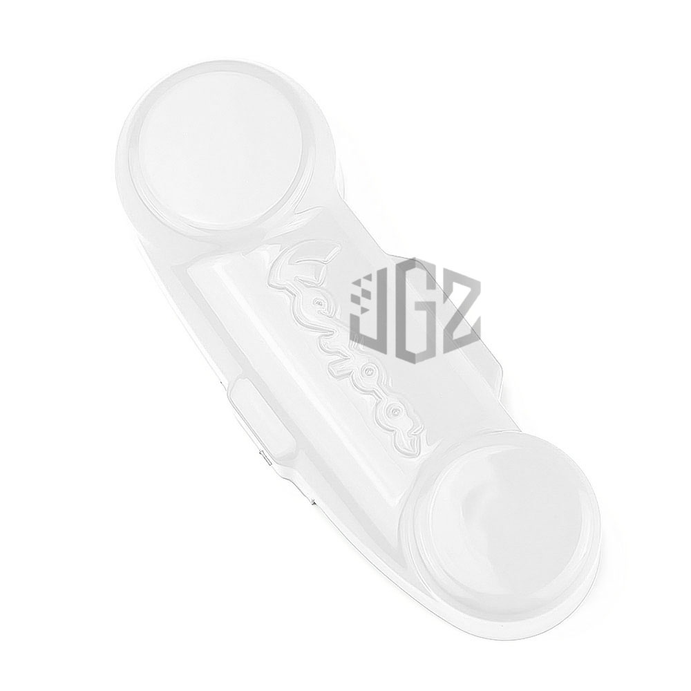 Vespa PX PK T5 Cosa LML Fork Link Cover With Vespa Logo - Carbon