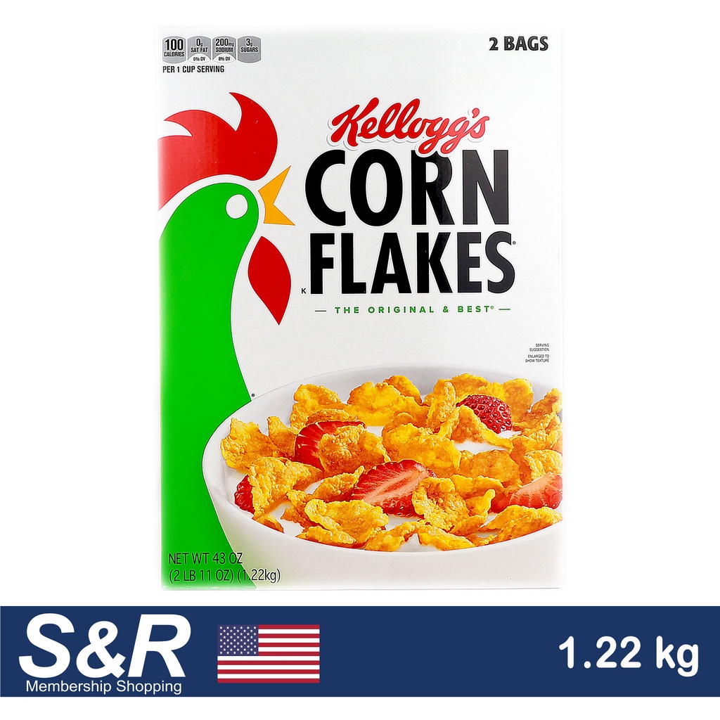 Kellogg's Corn Flakes Cereal 1.22kg | Shopee Philippines
