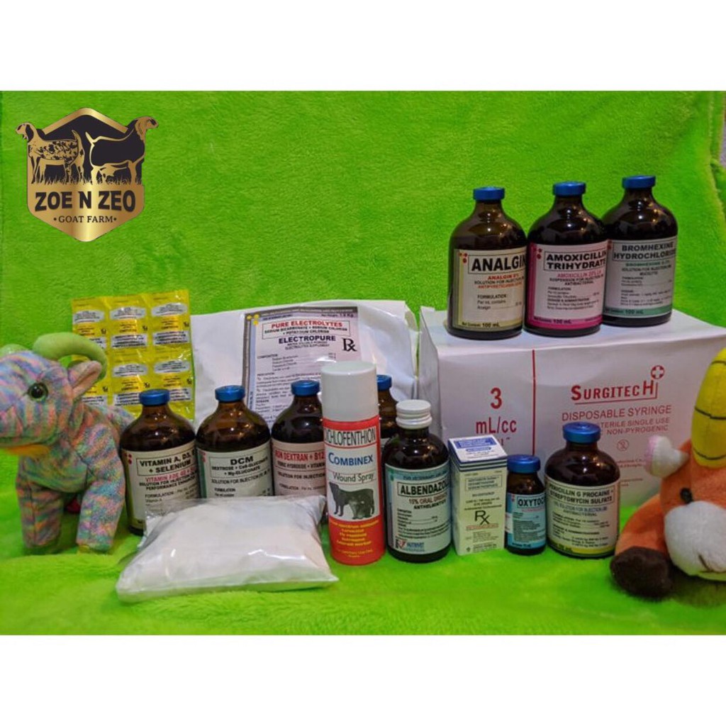 Goat Emergency Kit ( 15 powerful medicine for Goats) Shopee Philippines