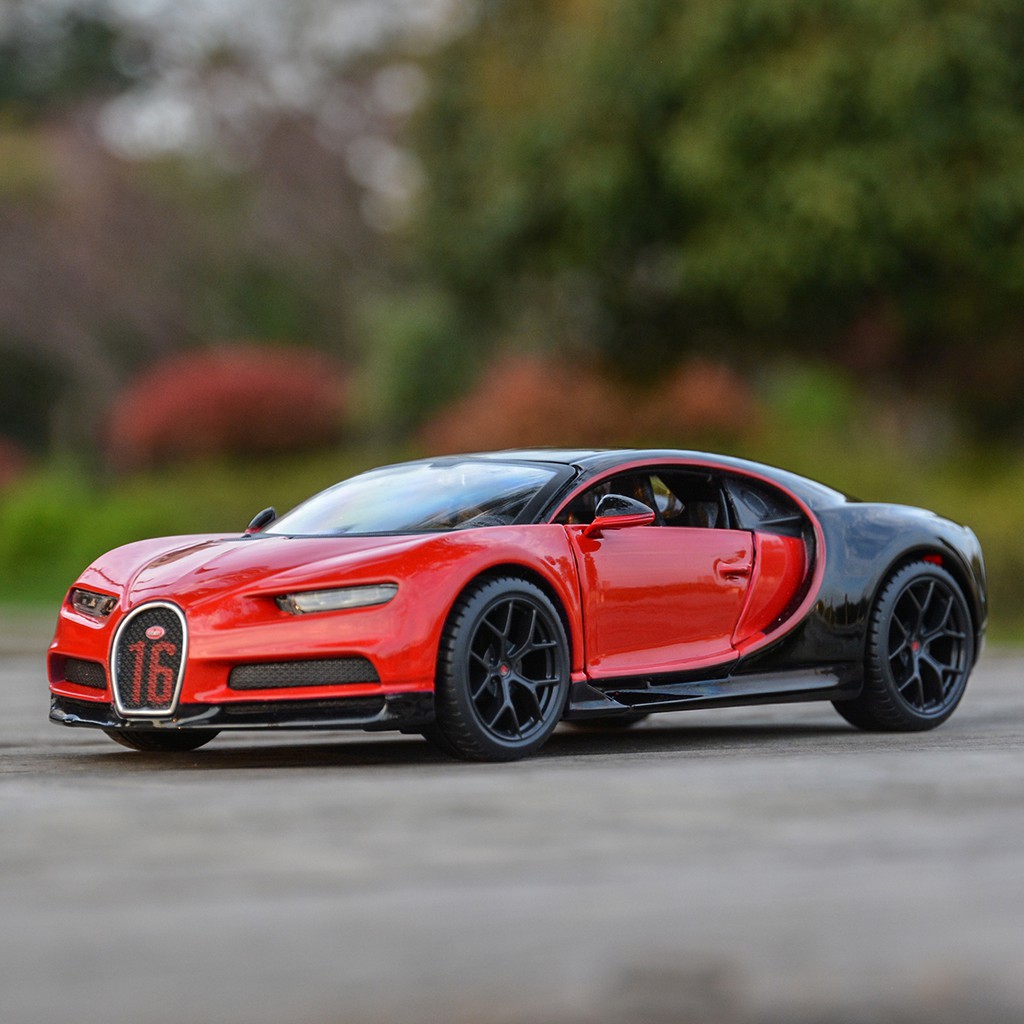 Bugatti chiron shop diecast model