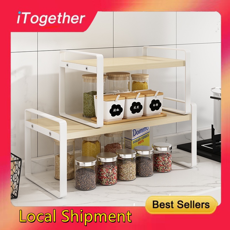 Desktop storage rack multi-layer storage bookshelf Nordic simple multi ...