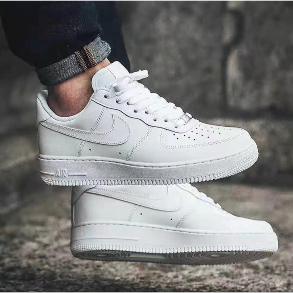 New Fashion All White Low Cut Sneaker For Men And Women 1177