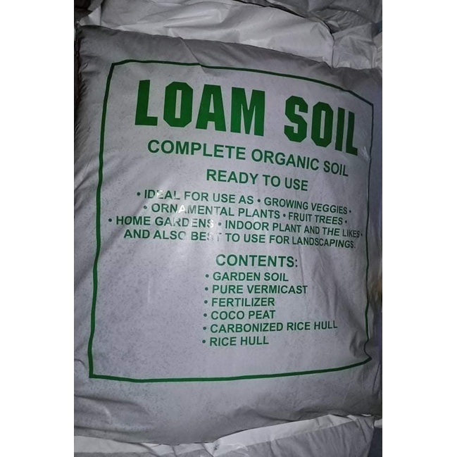 QUALITY LOAM SOIL / ORGANIC SOIL ( 8-9 KILOS PER BAG ) for your lovely ...