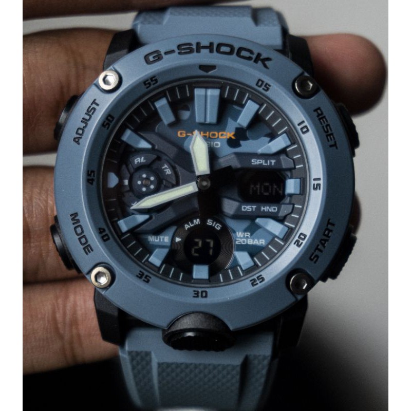 Casio g shock on sale ga 2000 manual