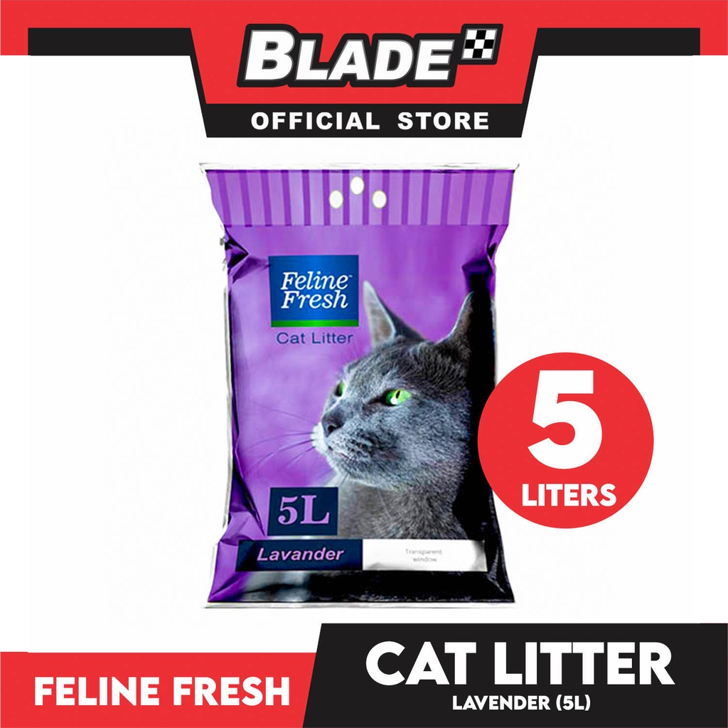 Feline Fresh Cat Litter Sand 5L (Lavender) Shopee Philippines